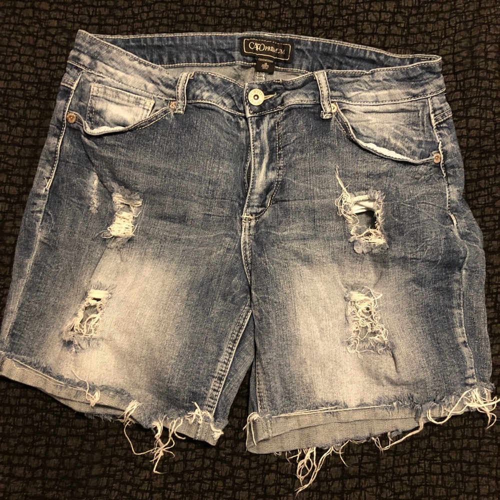 Cato Premium Distressed Shorts | 16